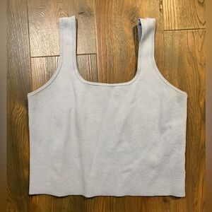 Express Light Blue Women's Knit Tank Top